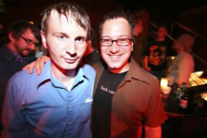 Staring at the sun:Spalding (left) soldiers on.