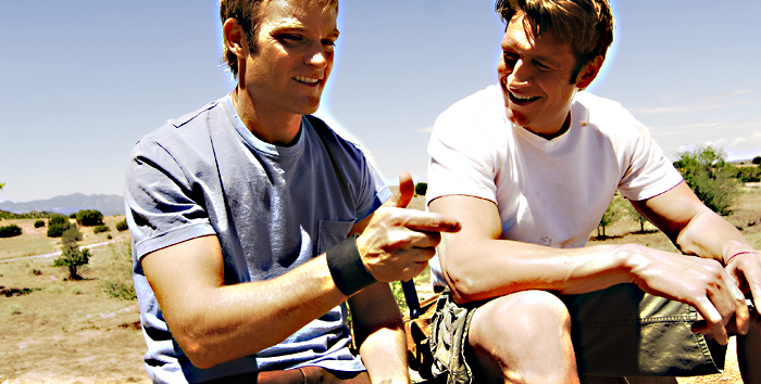 Allen (left) finds a new direction with Gant.