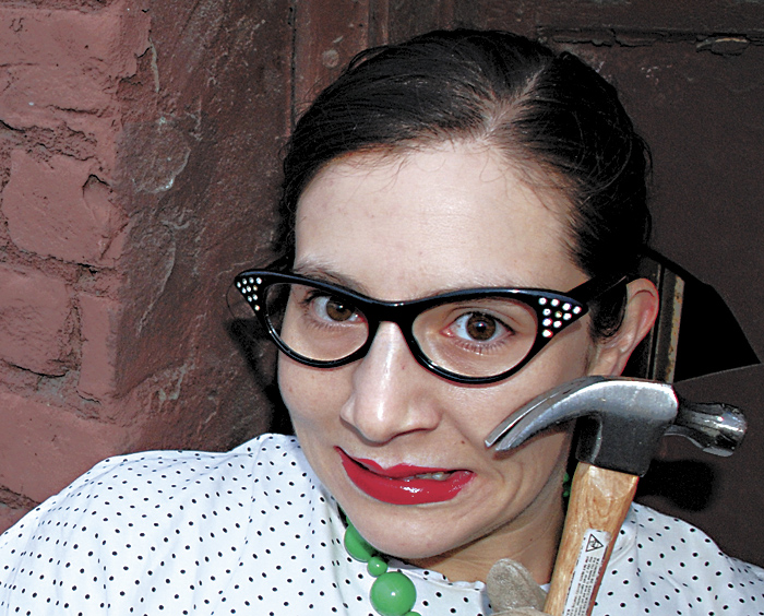 Brynna Jourden, of the duo Hammerheads, is out to prove that not all clowns are bozos.