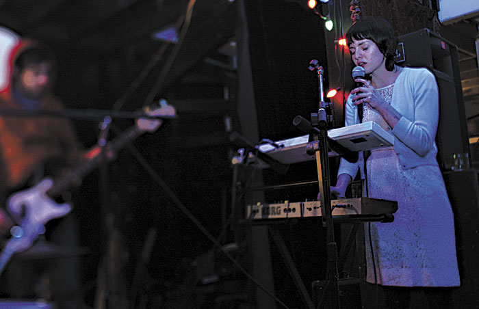 Shannon Perry summons Katharine Hepburns Voice.