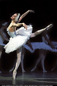 Ulyana Lpatkina in Swan Lake.