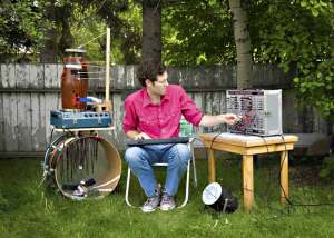 Chad VanGaalens one-man backyard band.