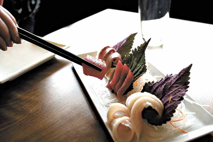 Vietnamese-style sashimi? Monsoon Easts greatest invention.