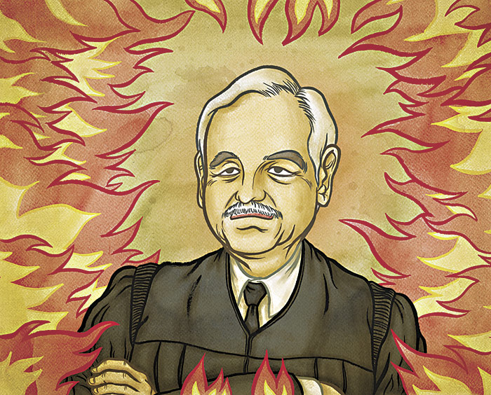 A Judges Opinion Could Aid His Own Case