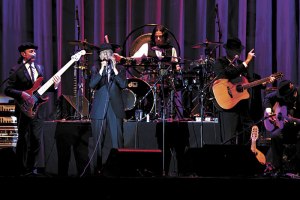 Cohen: as dapper as ever.