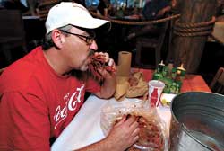 Think of the juice from the head as an aperitif.