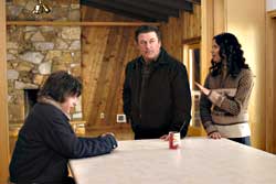 Baldwin tries to hold his family together.