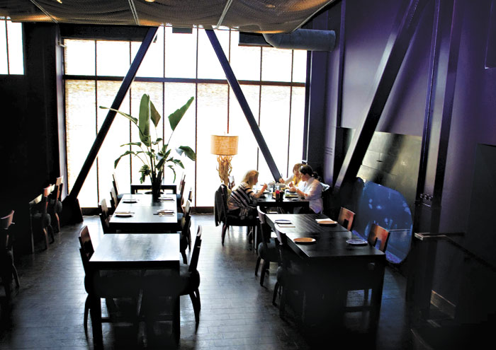 Long during the day: more serene, less dramatic, same jellyfish.