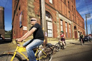 It's like the Tour de France . . .