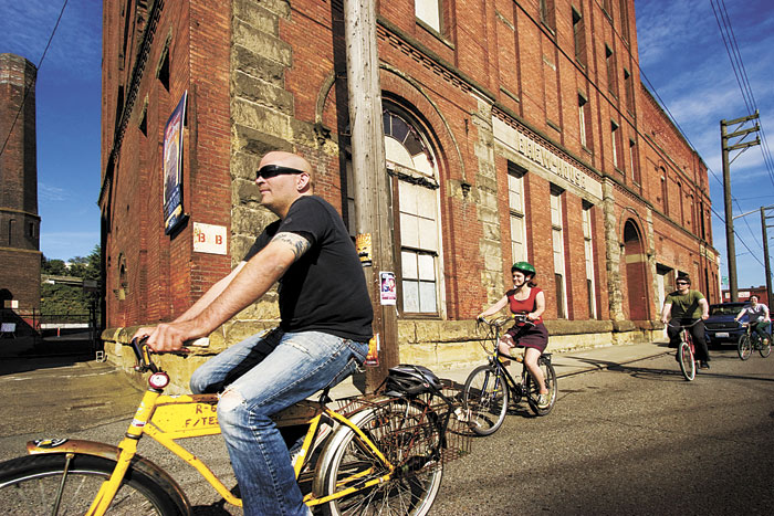 It's like the Tour de France . . .