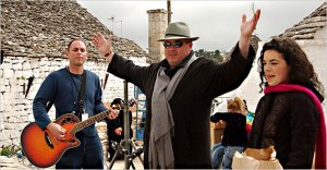 Gazowsky commands his flock.