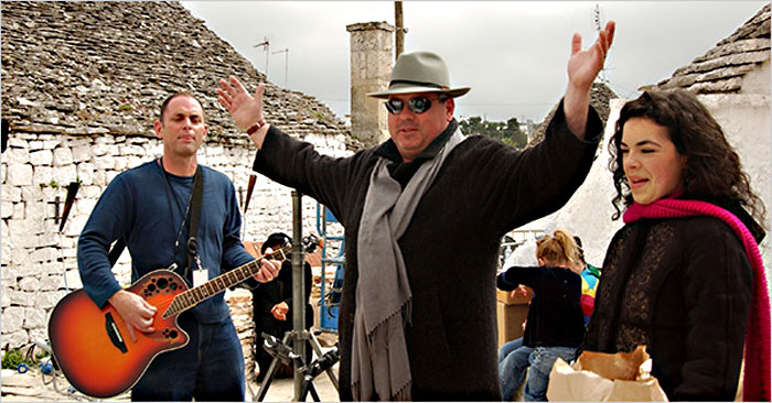 Gazowsky commands his flock.