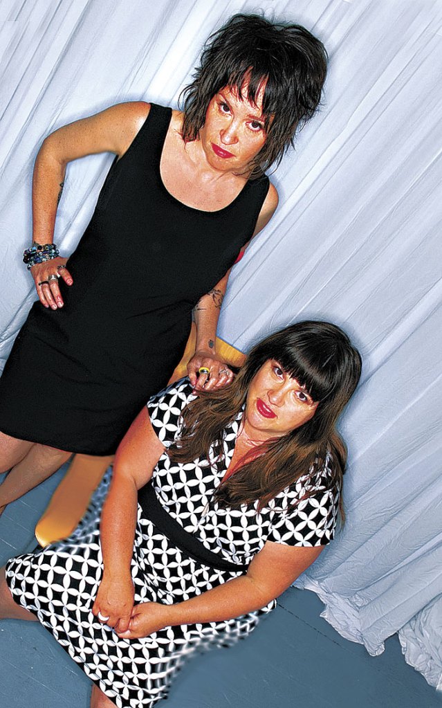 Harley (l) and Rudinoff are flying high-concept for their July 29 Triple Door show.