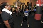 Bumblebee supervises fighters of all ages, races, and genders at his South Seattle gym.