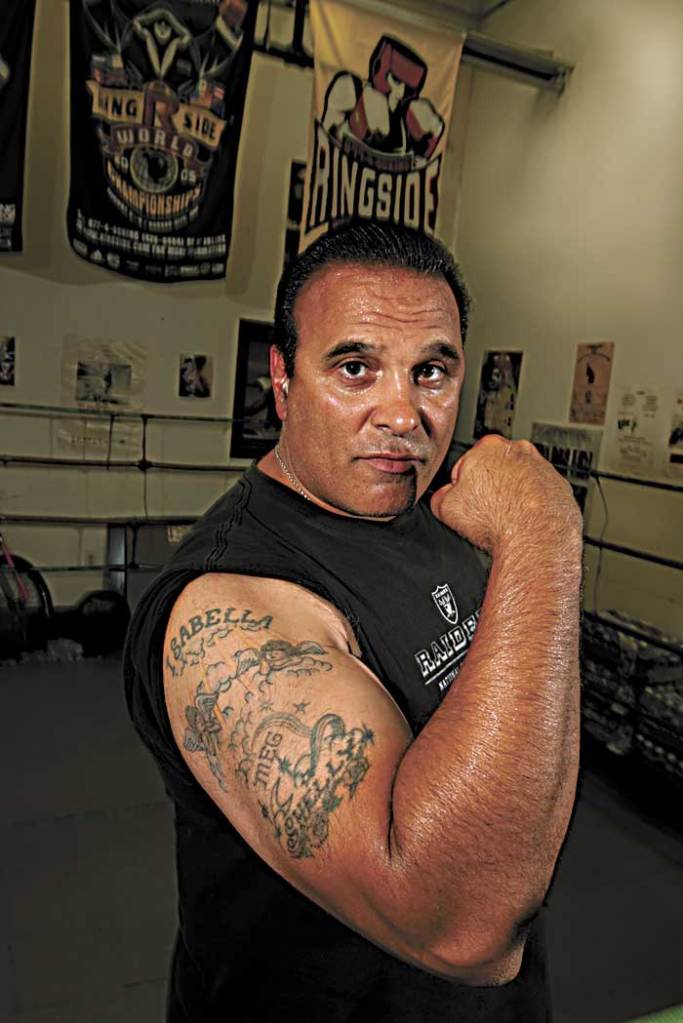 DiTusa, a native Chicagoan, has his kids names tattooed on his bicep.