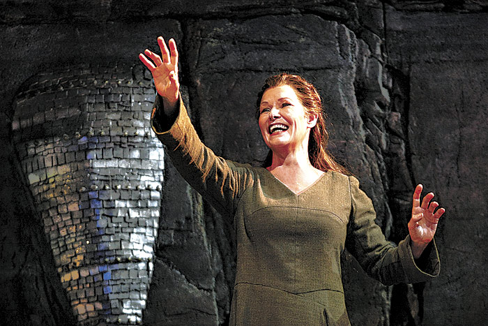 Baird as Br&uuml;nnhilde: reaching for conviction.