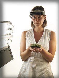 Kudla and her medium.