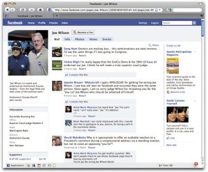 Facebook enthusiasts confused Snohomish Countys Wilson with Obama-heckling South Carolina Congressman Wilson (inset).