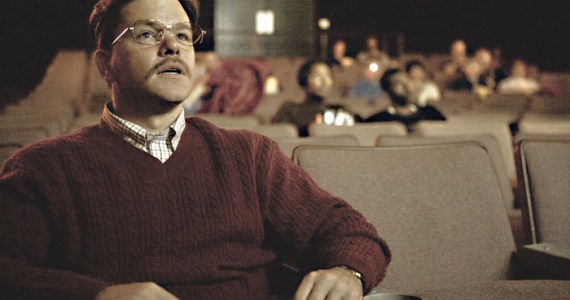 Damon's deluded character views himself as a movie hero.