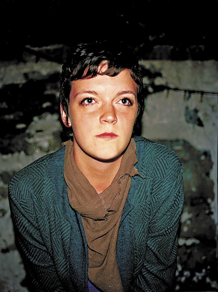 Davis pensive pose.