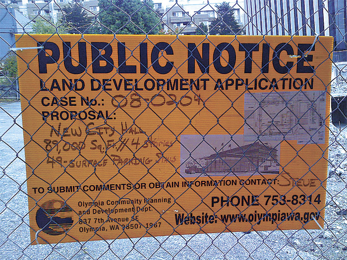 Not the sort of permit application youd expect to find in Queen Anne, is it?