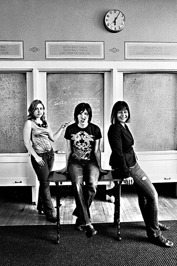Sleater-Kinney at Portlands Kennedy School.