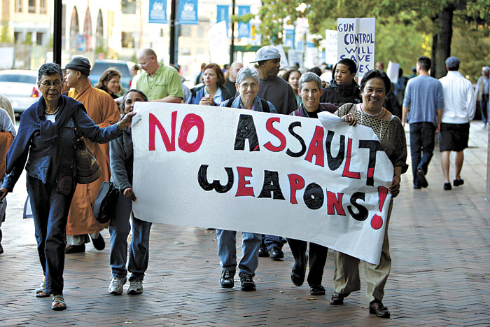 The Sept. 10 vigil on Broadway.