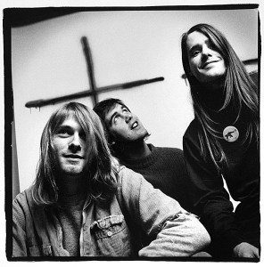 In 1989, Nirvana couldnt even brag about being the lamest band in town. From left to right: Kurt Cobain, Krist Novoselic, and Chad Channing.