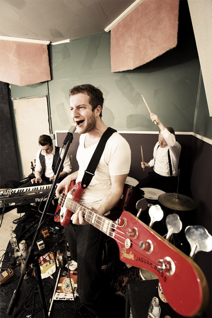 Blood, red, and grins all over.