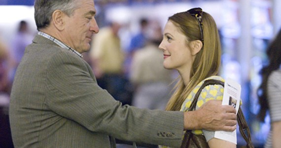 De Niro provides seasonal discomfort to Barrymore.