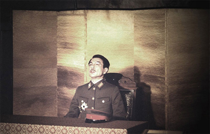 Ogata as wartime specimen.