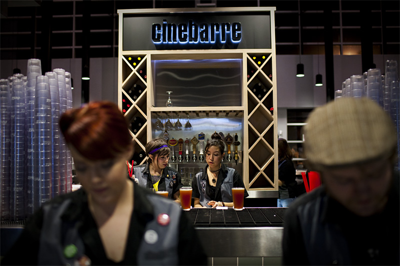 Patrons can also drink without seeing a movie.