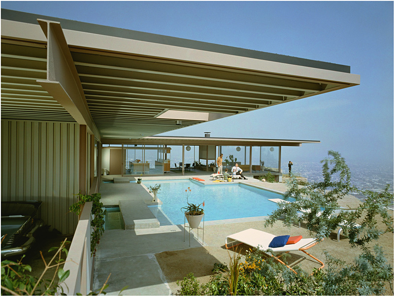 The famous Stahl House (aka Case Study House No. 22) in Visual Acoustics.