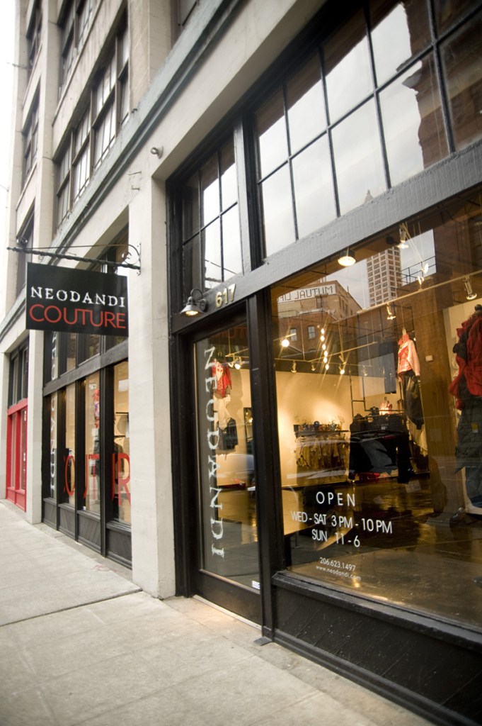 De Osus shop has attracted its share of sidewalk oglers.