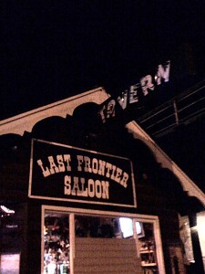 This should have been Twin Peaks' roadhouse, not the place across the street.