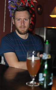 Bartender Strode recommends sour beer for snifflers.