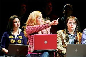 Becky Gulsvig is the ditz-out-of-water at Harvard in Legally Blonde at the 5th.