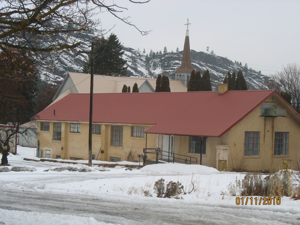 One of the buildings that housed St. Mary's.