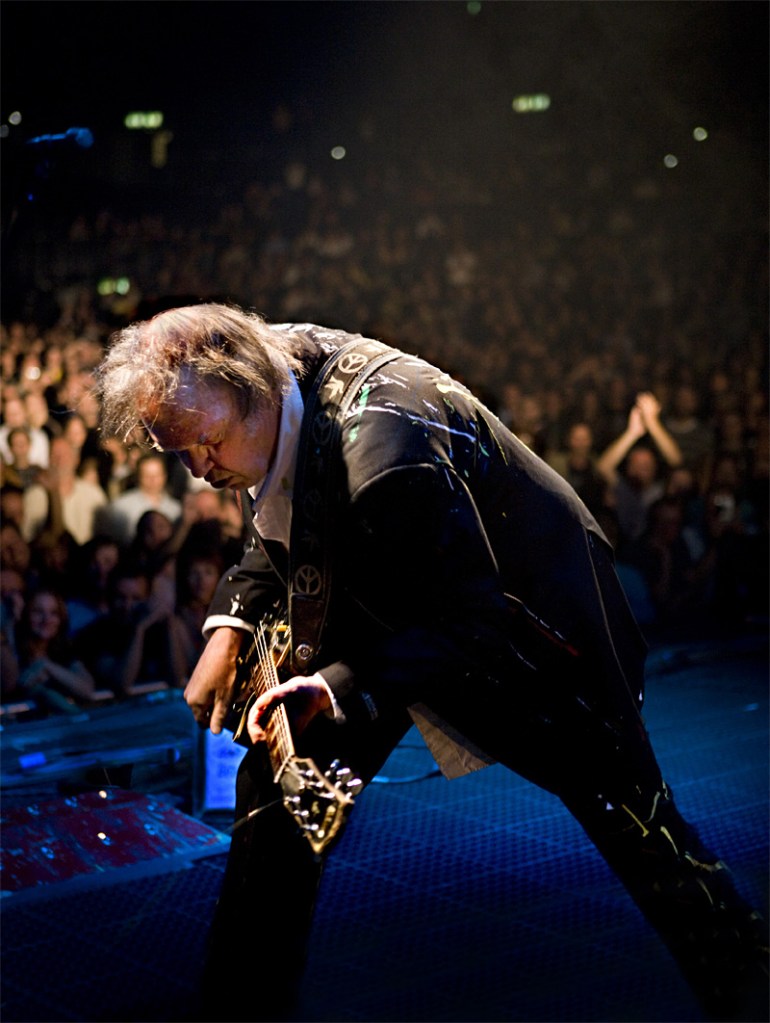 Young is endearingly ragged.