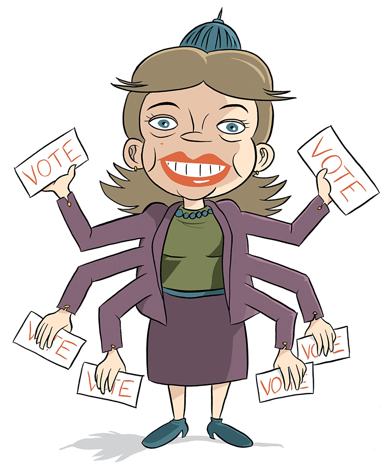 Vote for Me-Literally: Legislators in Olympia take credit for votes they never cast themselves.