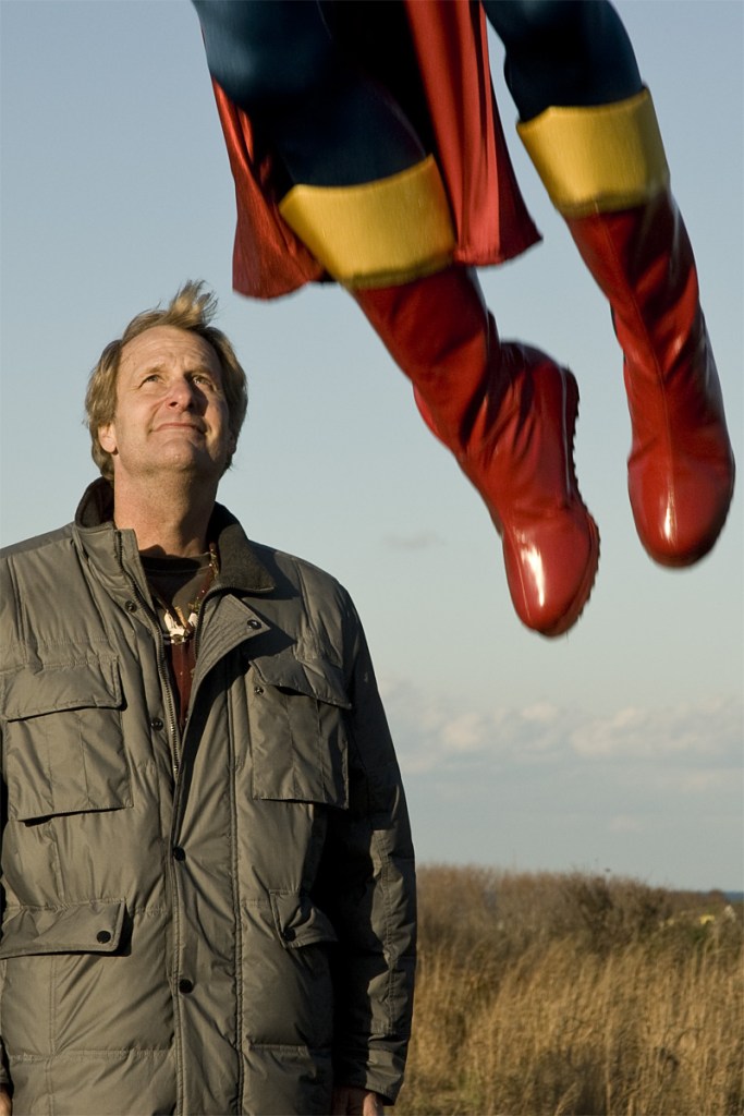 Daniels as blocked writer.