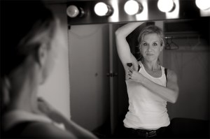 Attention, armpit fetishists: Weedman does not actually shave onstage.