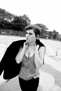 Kaki King: The subway is her playground.