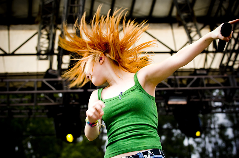 Paramore: the worlds hottest hair band.