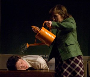 A bumpy ride: Danneker and Chisholm.