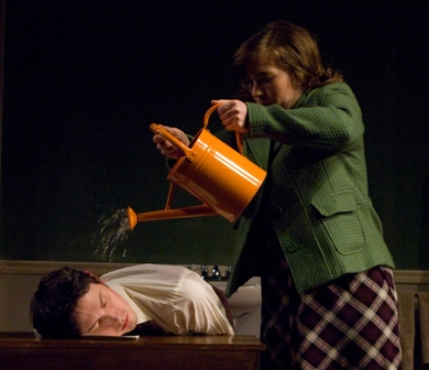 A bumpy ride: Danneker and Chisholm.