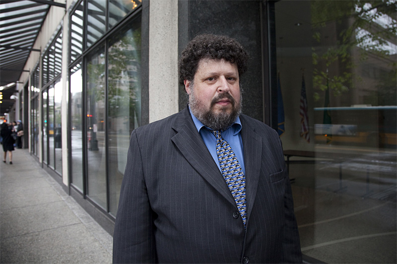 Hildes, an attorney who sometimes joins the protests too.