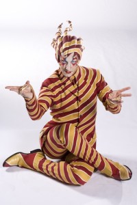 Tyus as The Trickster.