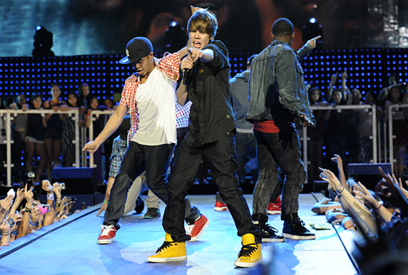 The Bieber, not yet skanky.