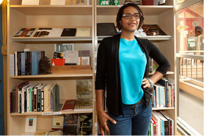 Summer Robinson, owner of indie lit champion Pilot Books.